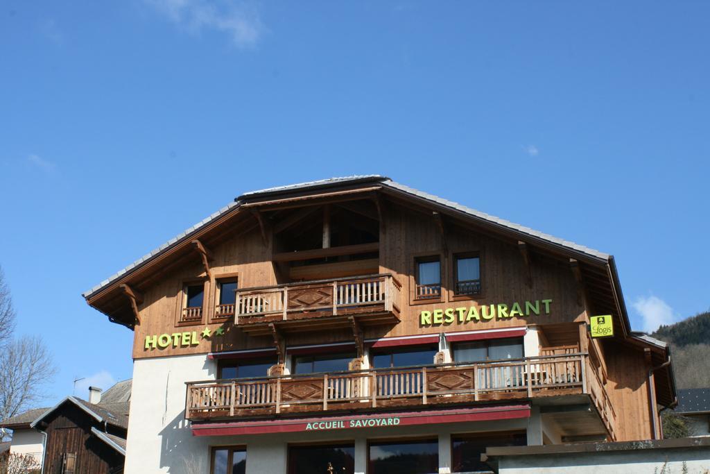 Accueil Savoyard Hotel Mieussy Buitenkant foto